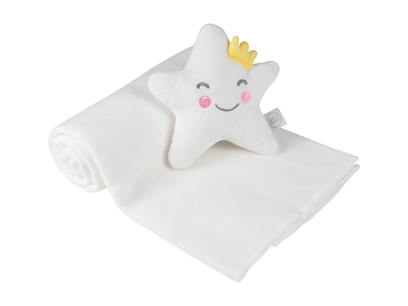 Doudou et plaid étoile