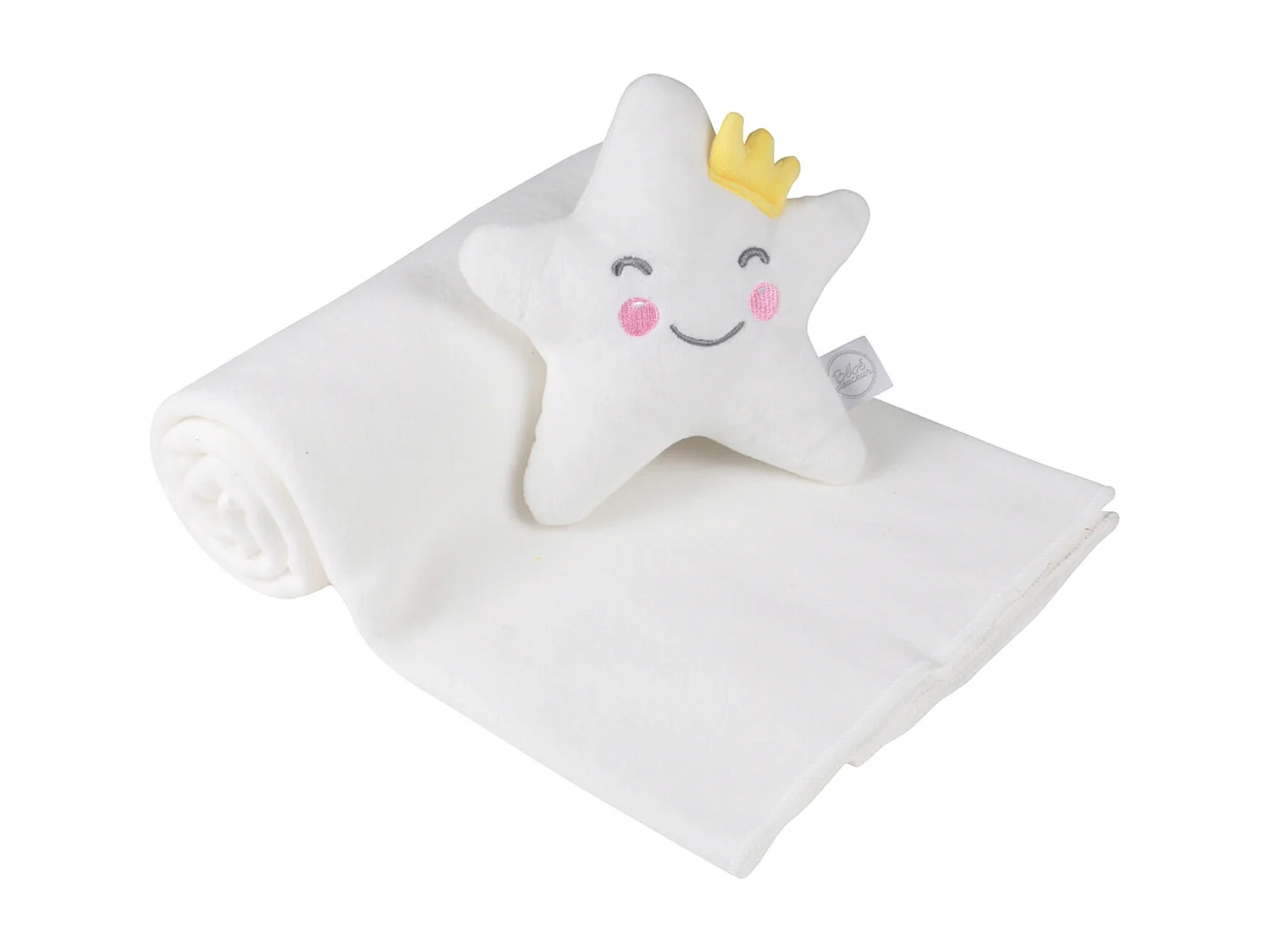 Doudou et plaid étoile