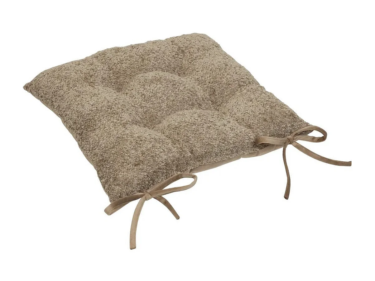 Galette de chaise bouclette