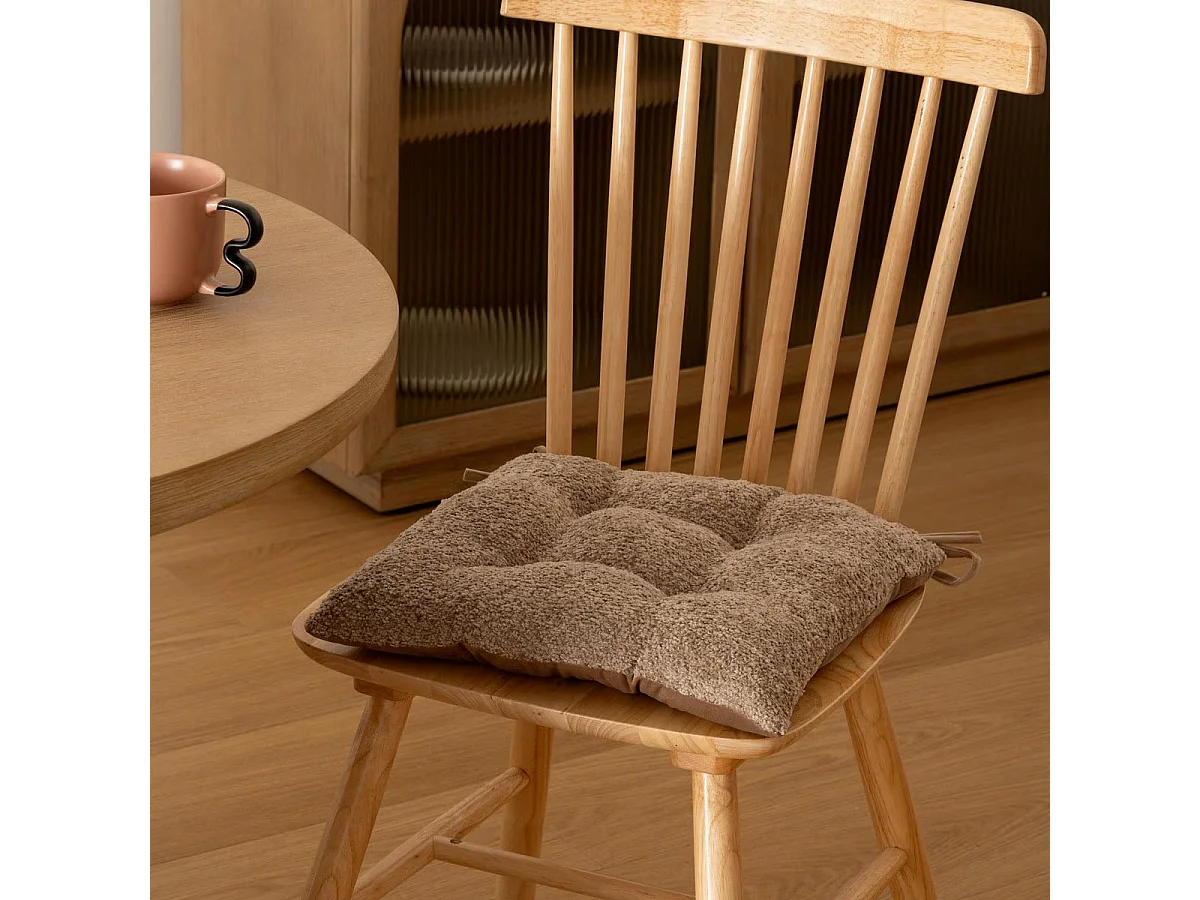 Galette de chaise bouclette