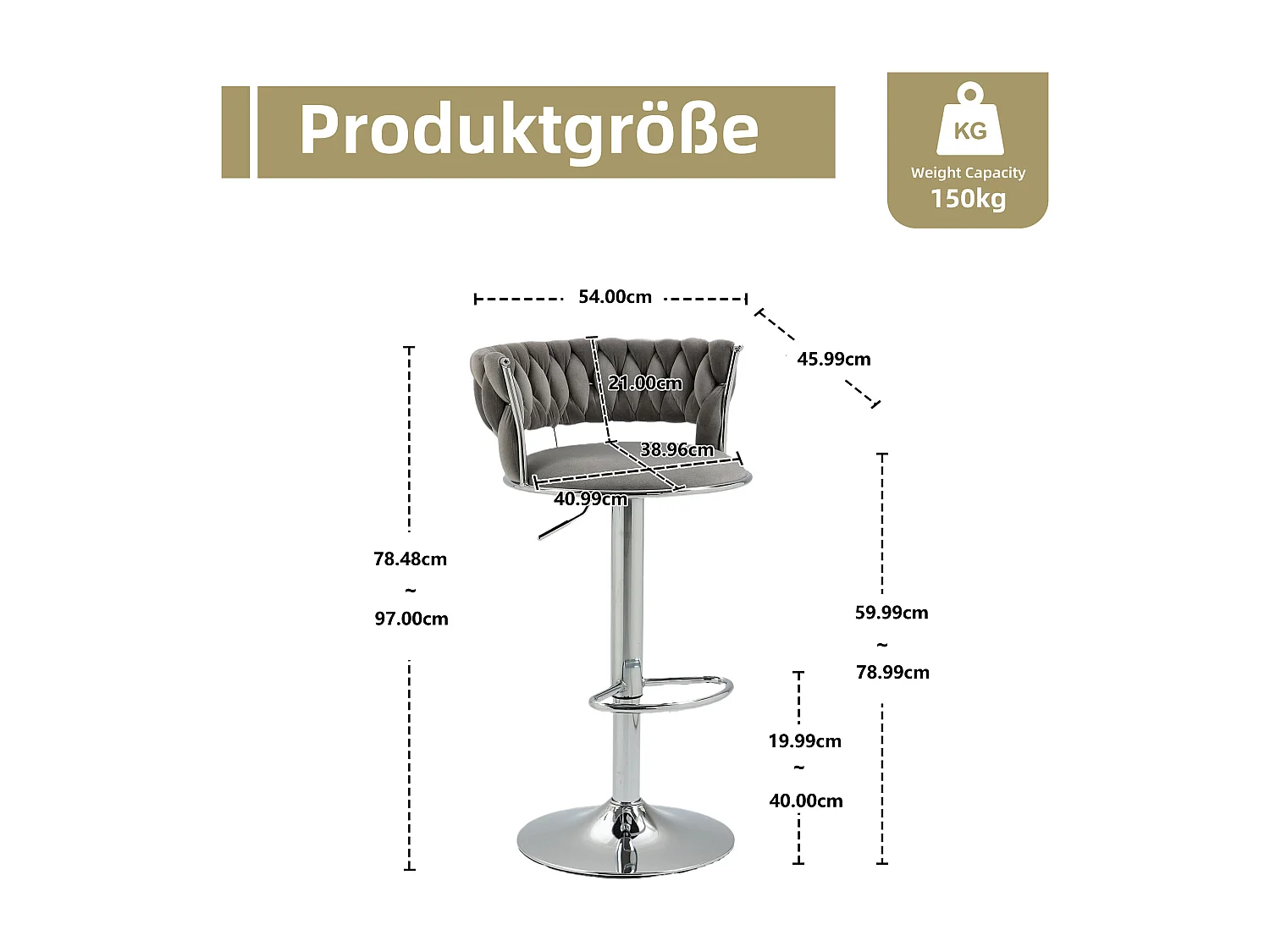 Fauteuil Lounge Moderne, Bureau Et Salon, Style Rétro Élégant