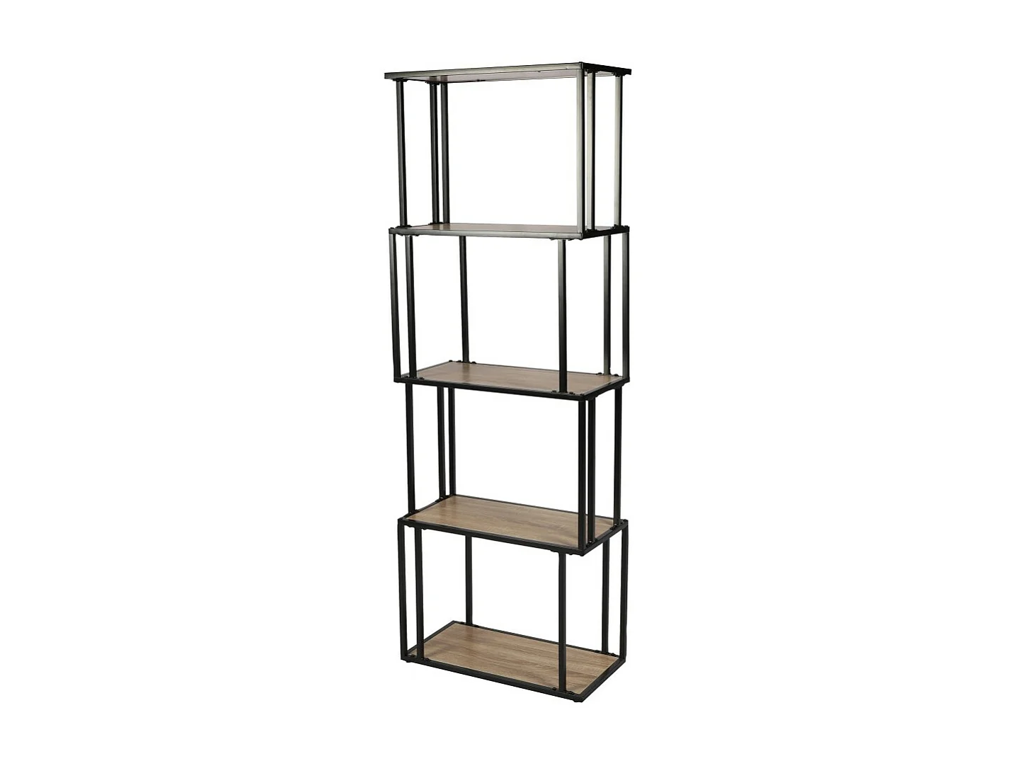 Libreria aperta da ufficio con 5 ripiani – Collezione HOLBORN 60x30x170 cm