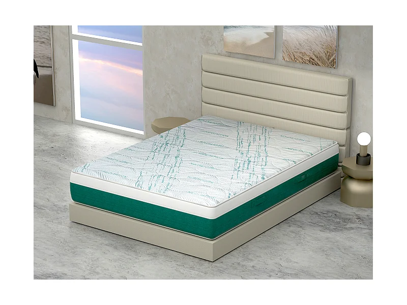 4-Schichten-Matratze Memory Sky,Abnehmbarer Meditation-Bezug 160x200x24