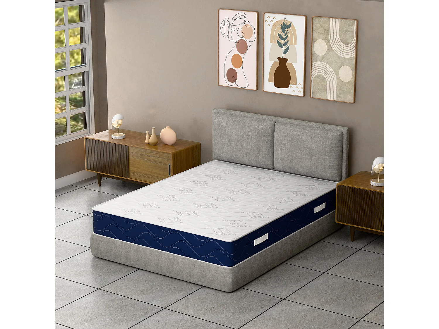 Pocketveringmatras en Memory Hybrid 80x190x26