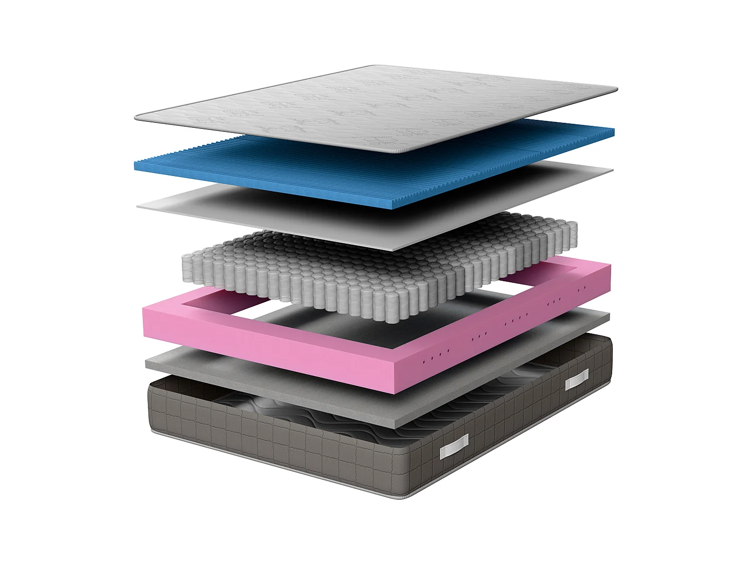 Pocketveringmatras 90x190x22