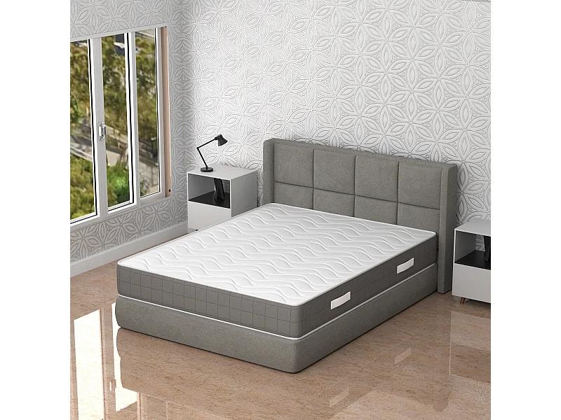 Materasso MemoryFoam Ipertraspirante Ortopedico 90x200x20
