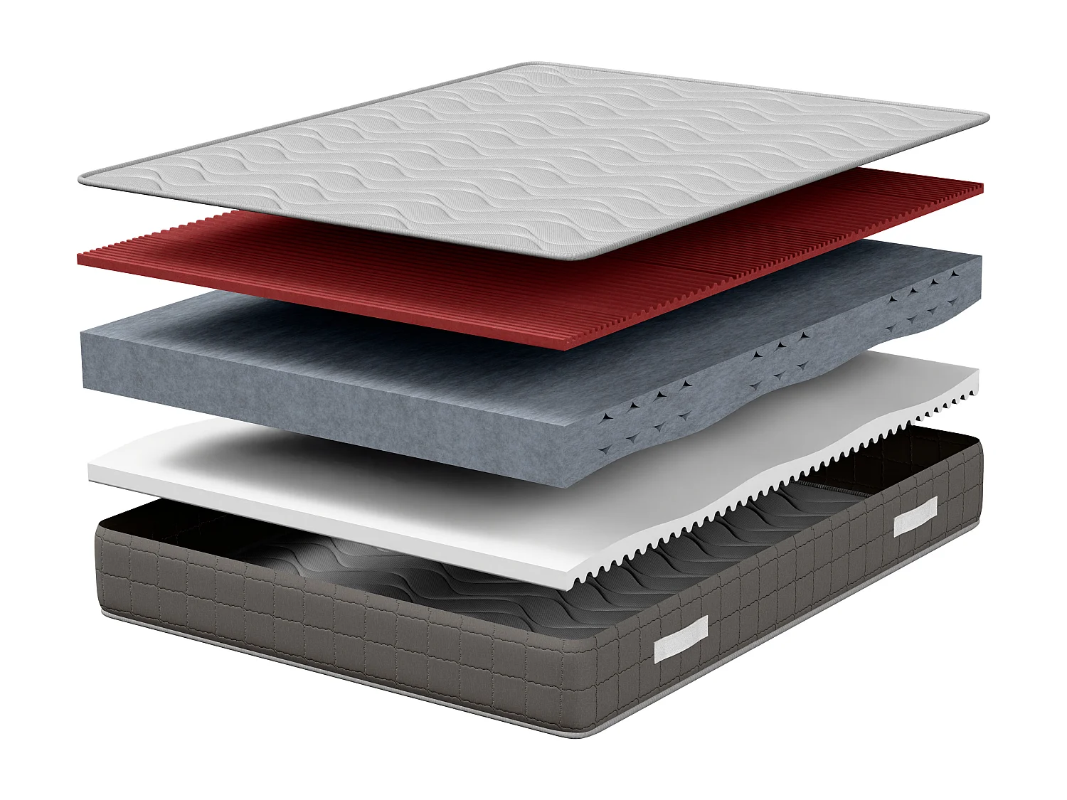 Materasso MemoryFoam Ipertraspirante Ortopedico 80x200x20