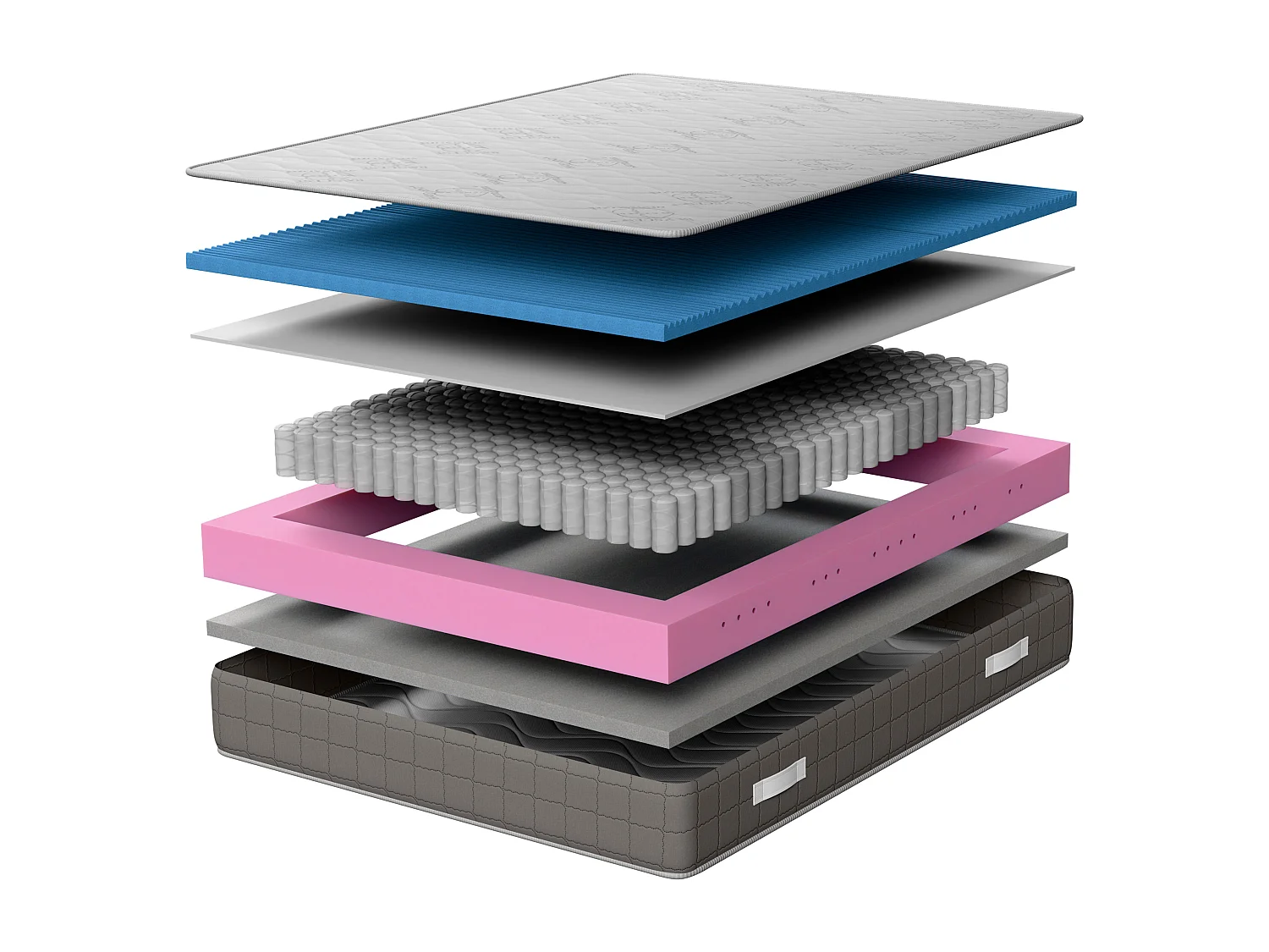 Taschenfederkernmatratze 90x200x22