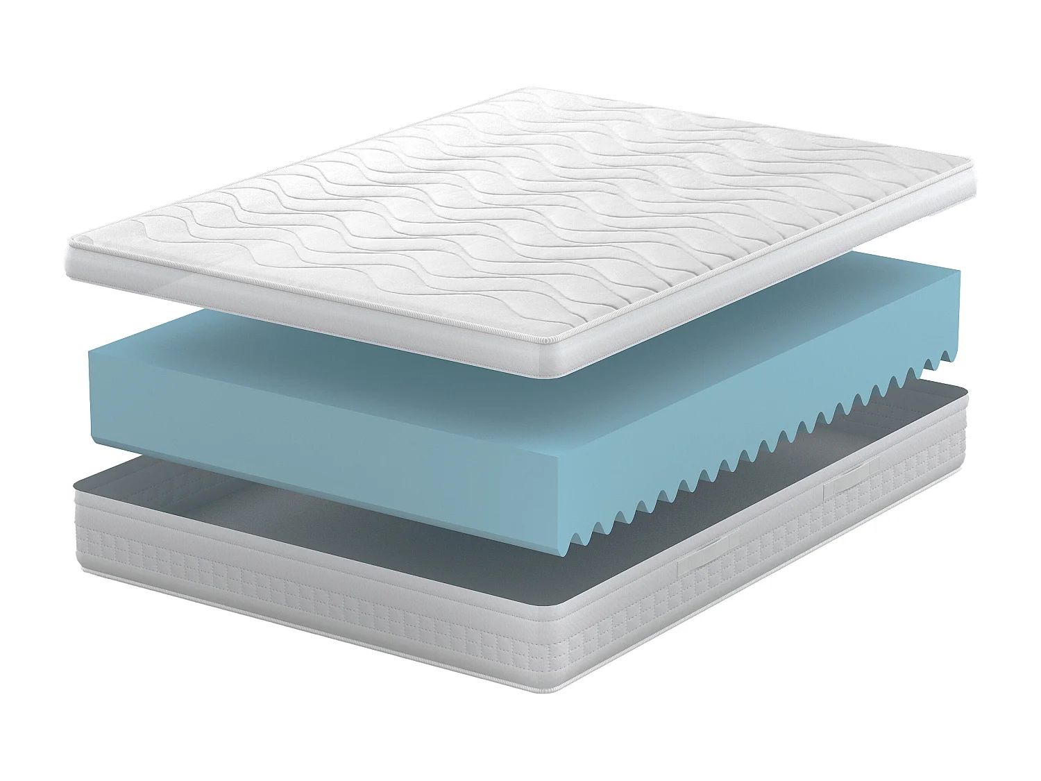 Matelas Water Relax Aloe Sensation Massant 160x190x19
