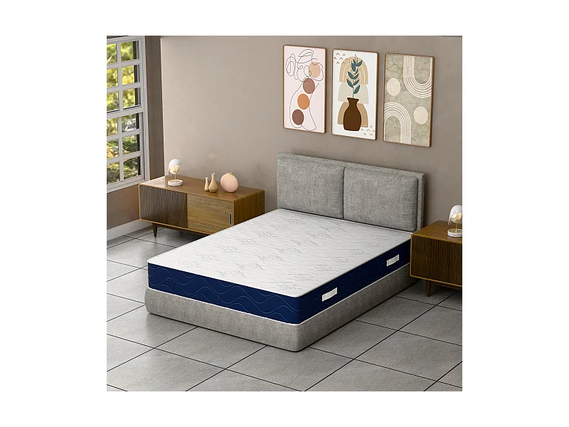 Taschenfederkernmatratze und Memory Hybrid 140x200x26