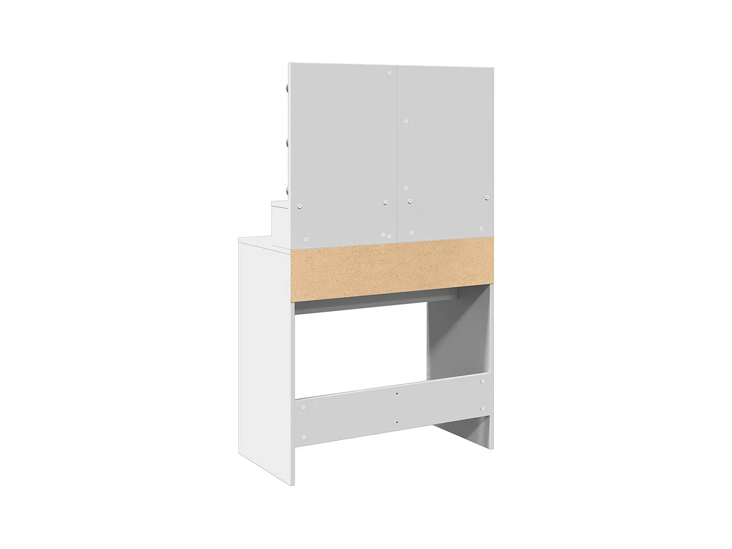 Coiffeuse avec LED blanc 80x41x134,5 cm