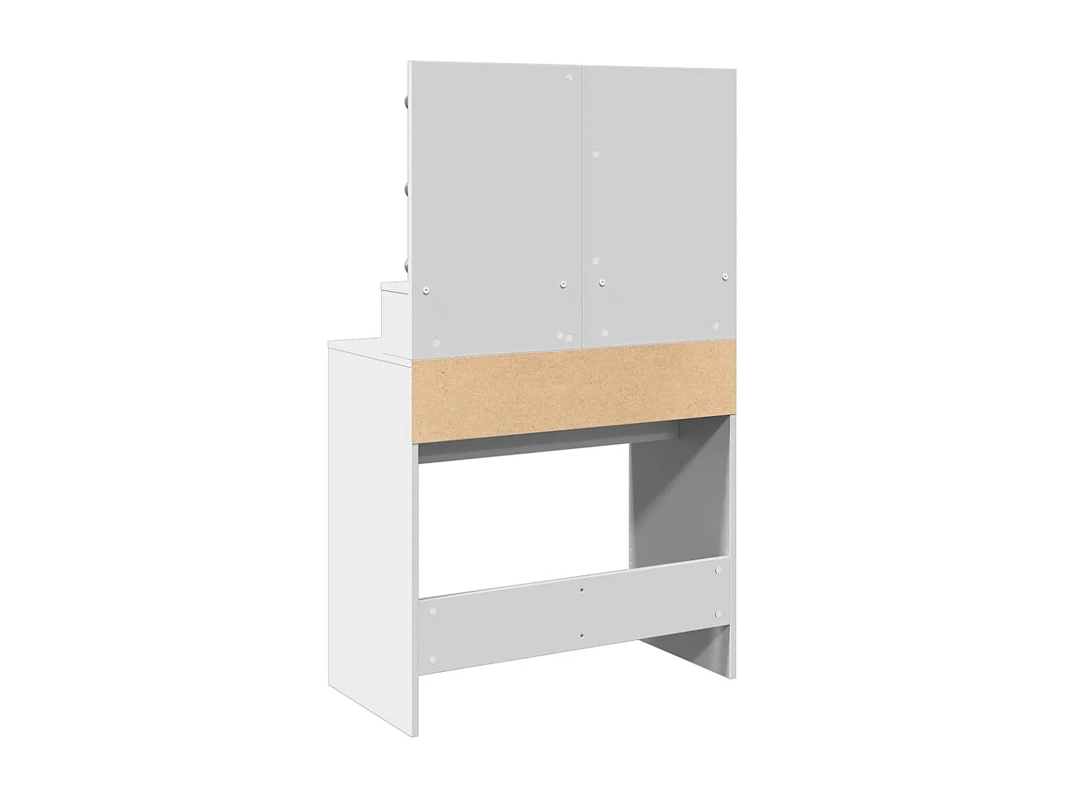Coiffeuse avec LED blanc 80x41x134,5 cm