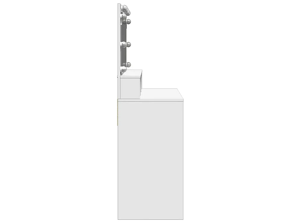 Coiffeuse avec LED blanc 80x41x134,5 cm