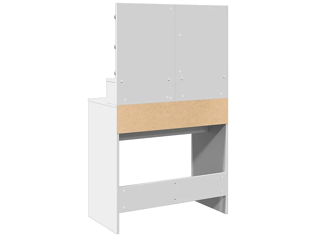 Coiffeuse avec LED blanc 80x41x134,5 cm