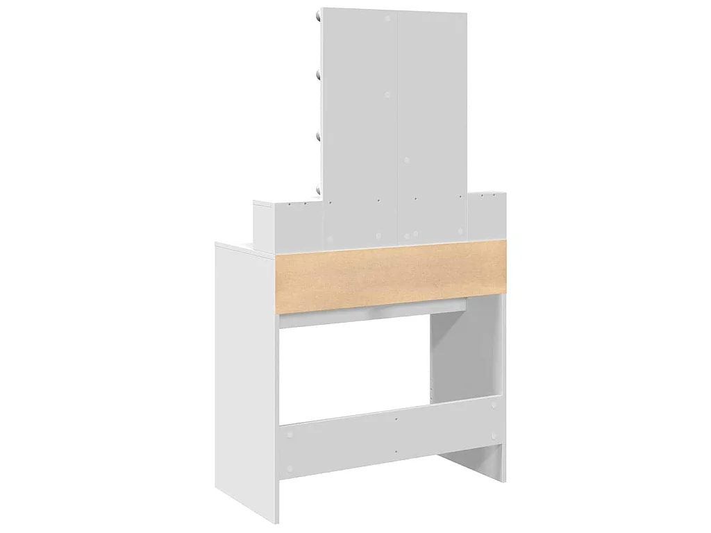 Coiffeuse avec LED blanc 80x41x144,5 cm
