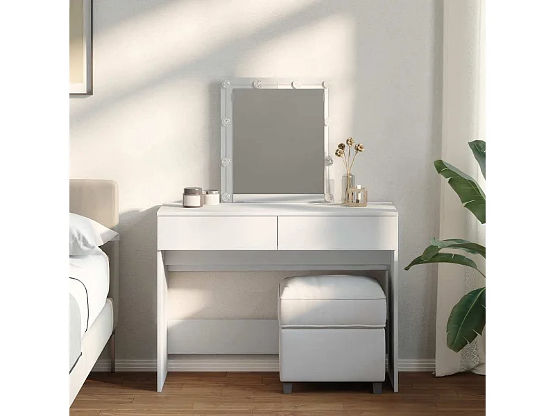 Toeletta con LED Bianco 100x40x130 cm