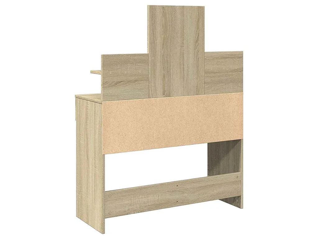 Toeletta con LED Rovere Sonoma 100x40x130 cm