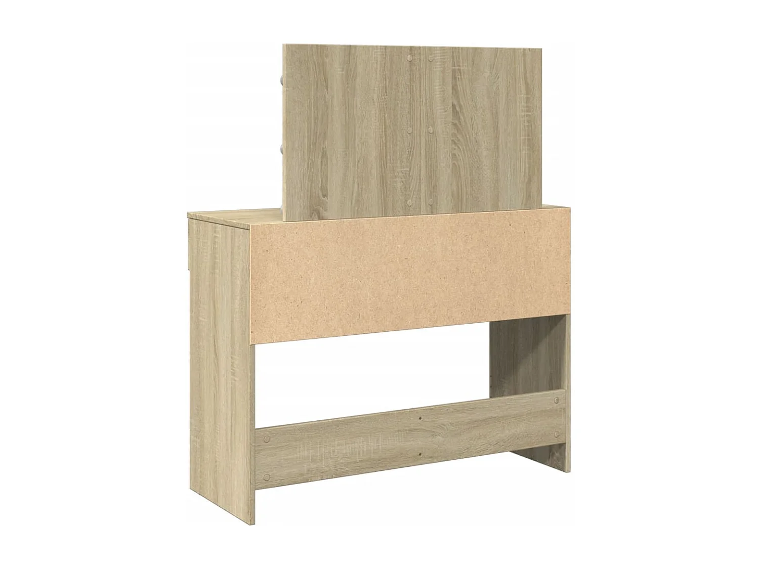 Toucador com LEDs 100x40x120 cm carvalho sonoma