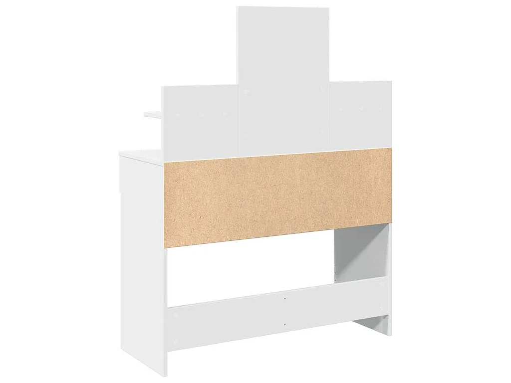 Coiffeuse avec LED blanc 100x40x130 cm