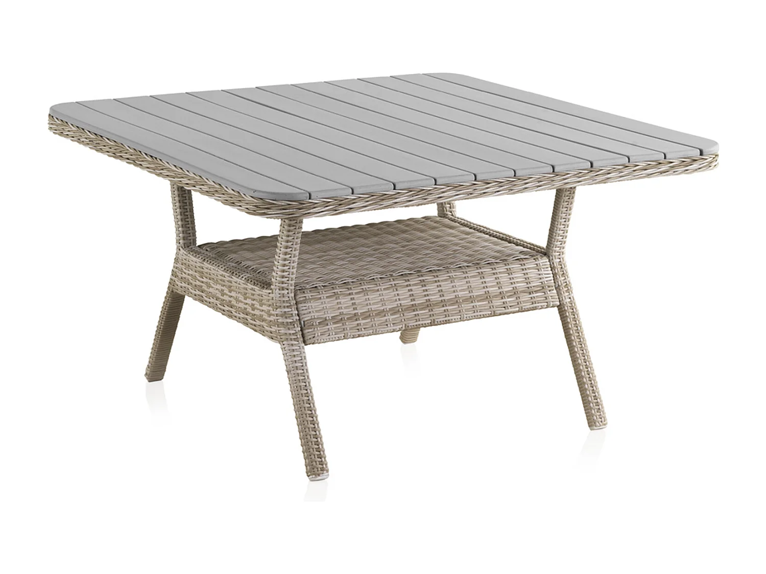 Salon 4 pièces fibre synthétique marron avec coussins marrons