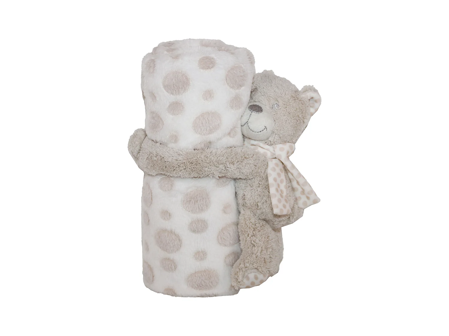 Plaid peluche ourson