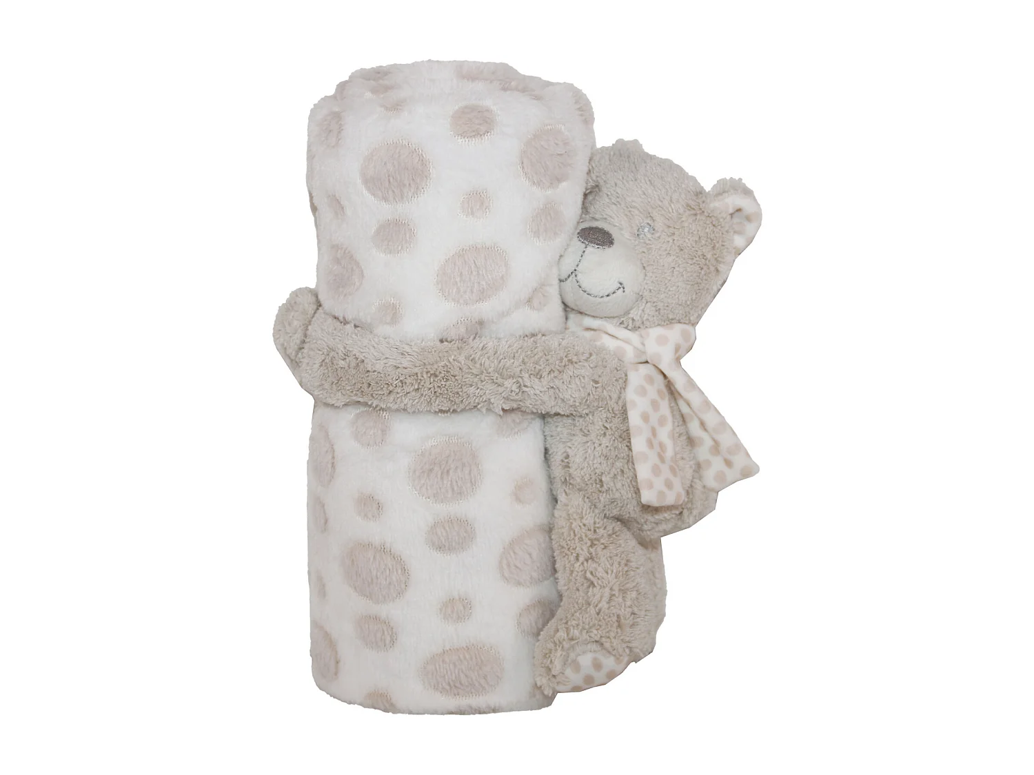 Plaid peluche ourson