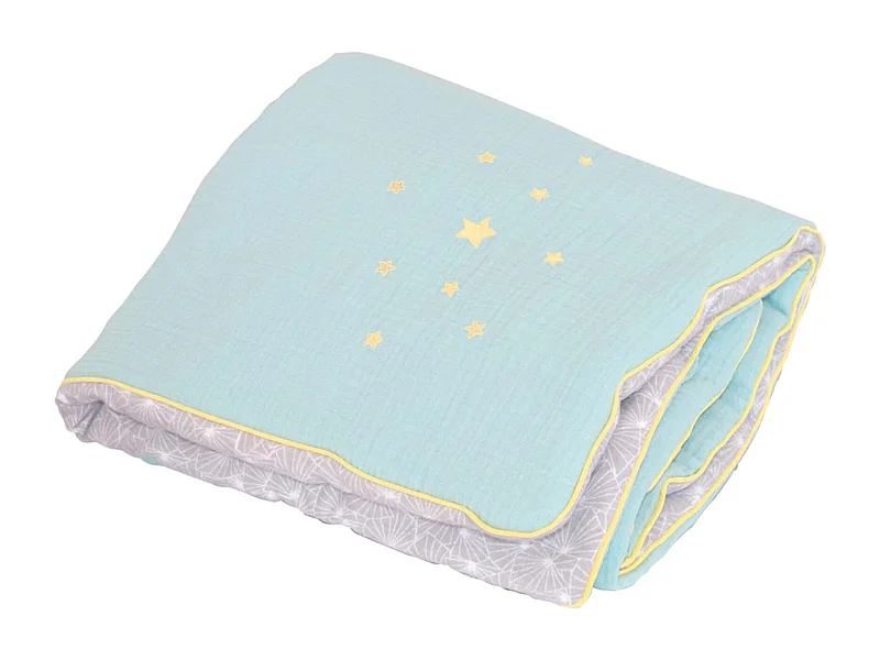 Manta reversible Semi luna