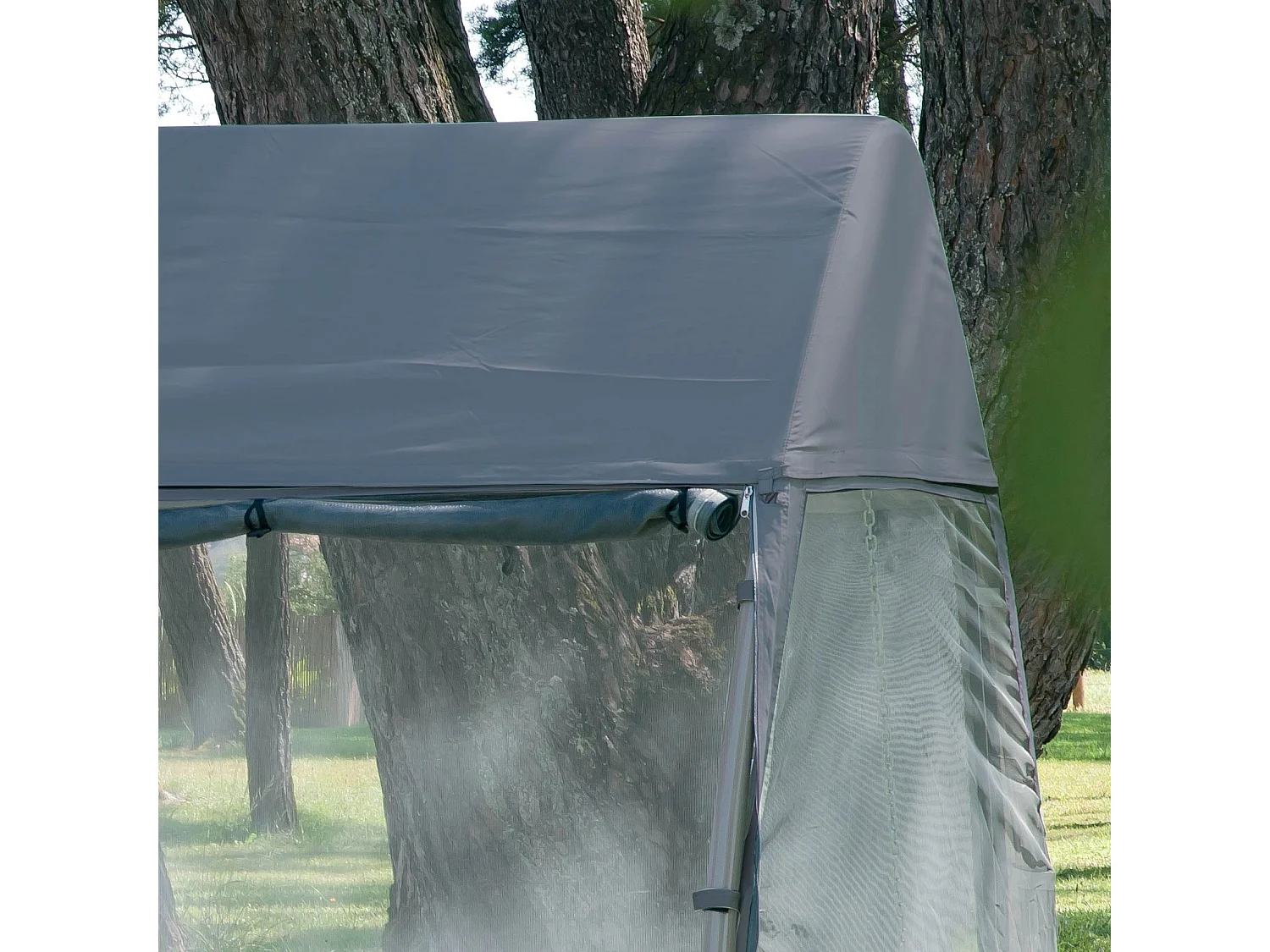 Hamac balancelle avec moustiquaire Tonga - 233 x 139 x 205cm - Jardiline