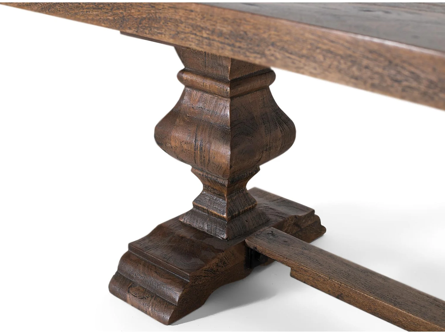 Banc fabriqué à la main en bois de manguier 180cm