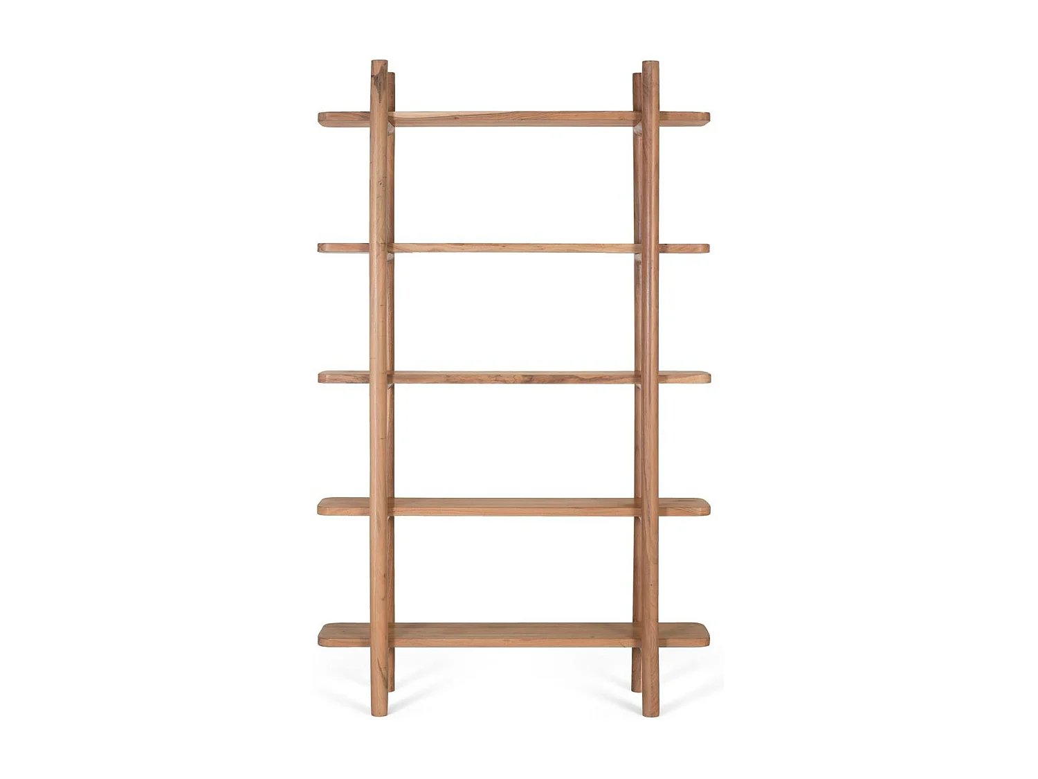 Étagère réalisée à la main en bois d'acacia 110cm