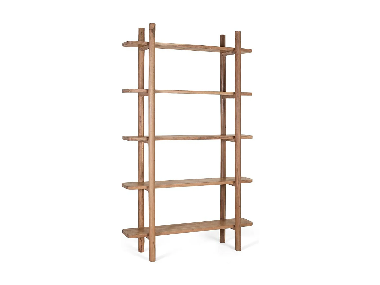 Étagère réalisée à la main en bois d'acacia 110cm