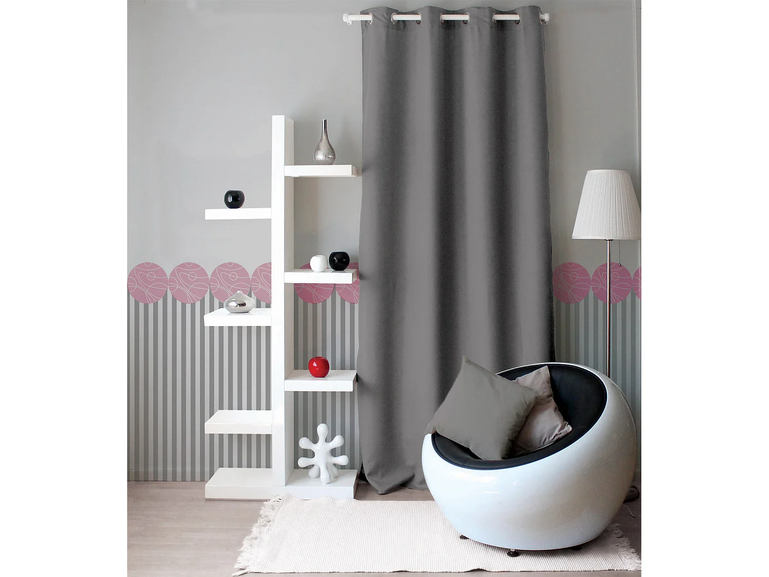 Vorhang aus Polyester mit den Maßen