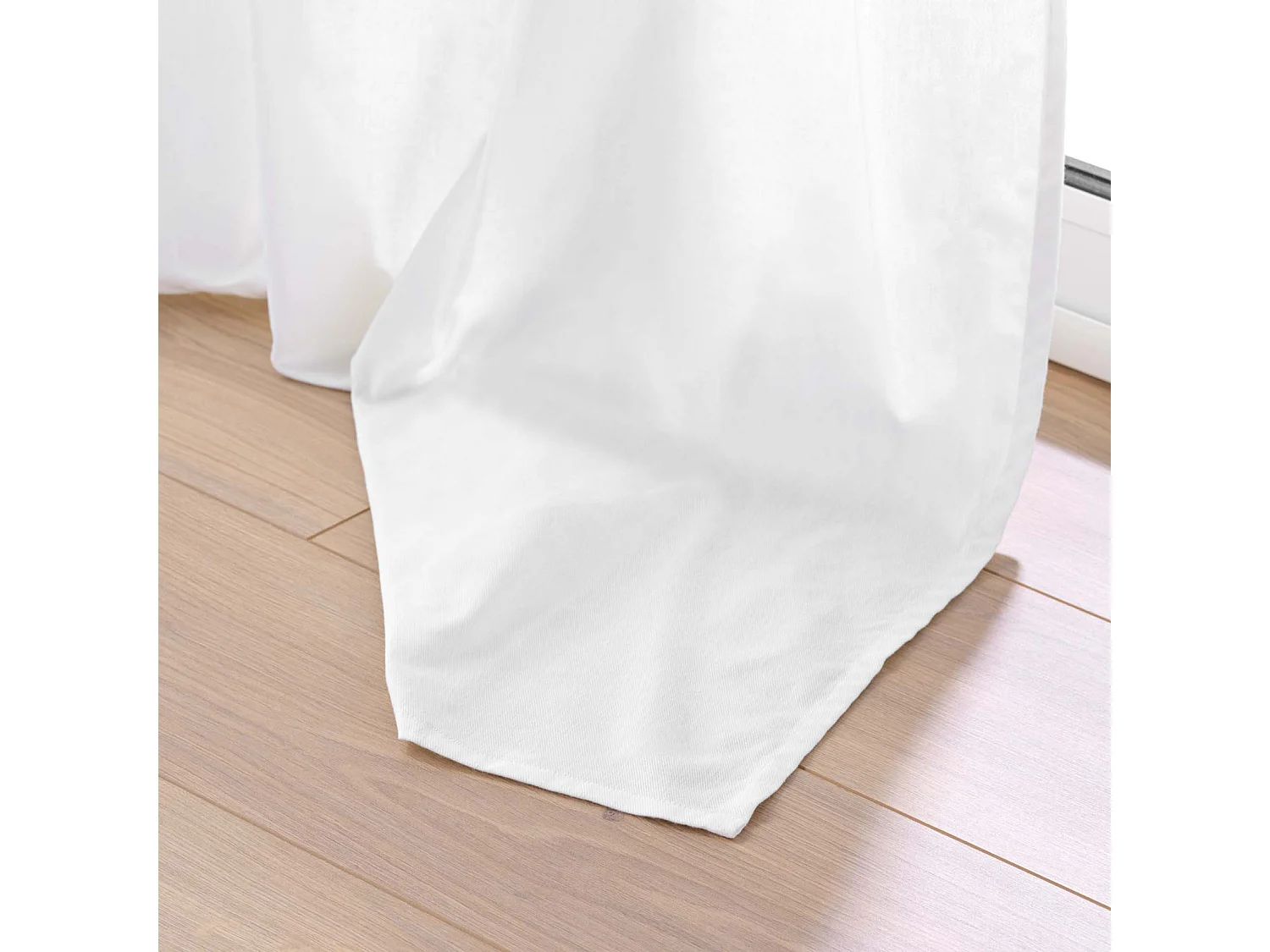 Visillo de decoración de poliéster/algodón reciclado 135 x 260 cm