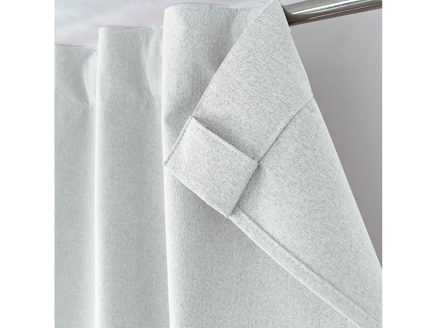 Cortina Opaca con Aspecto Chambray 140 x 240 cm