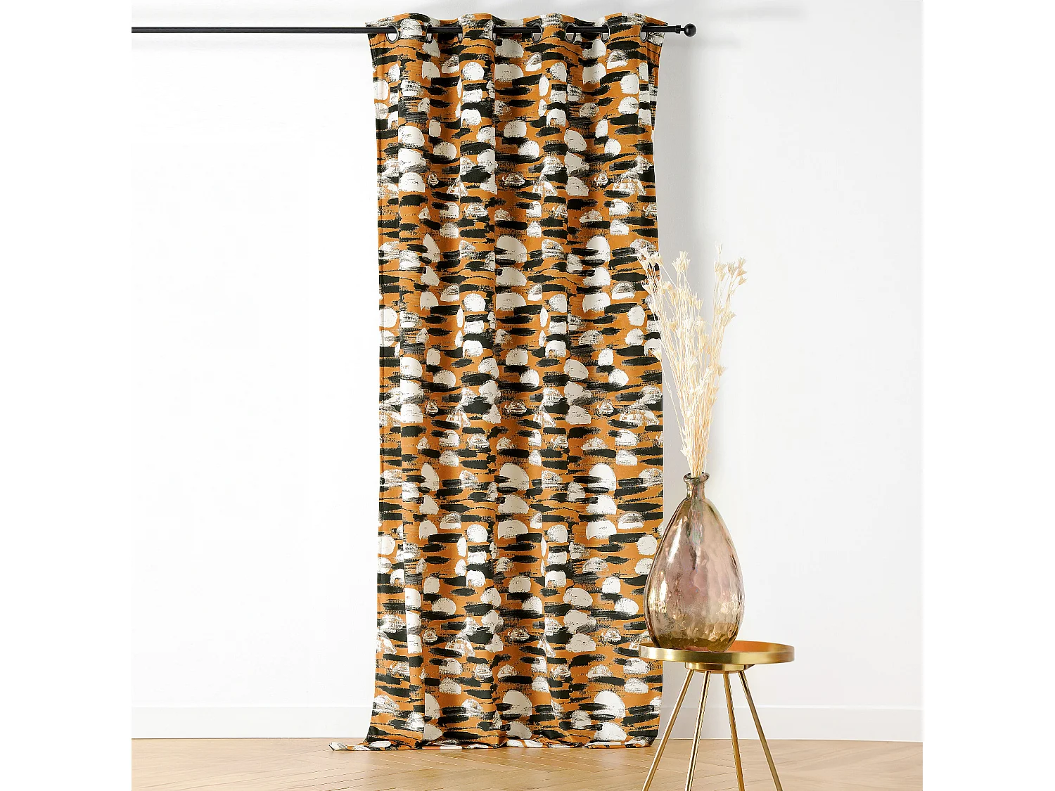 Vorhang mit Ösen Landschaft Abstrakt 145 x 260 cm