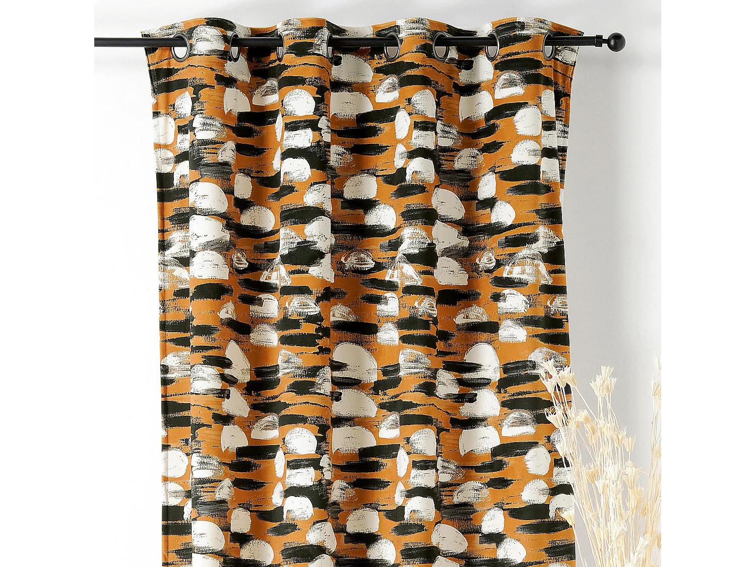 Vorhang mit Ösen Landschaft Abstrakt 145 x 260 cm