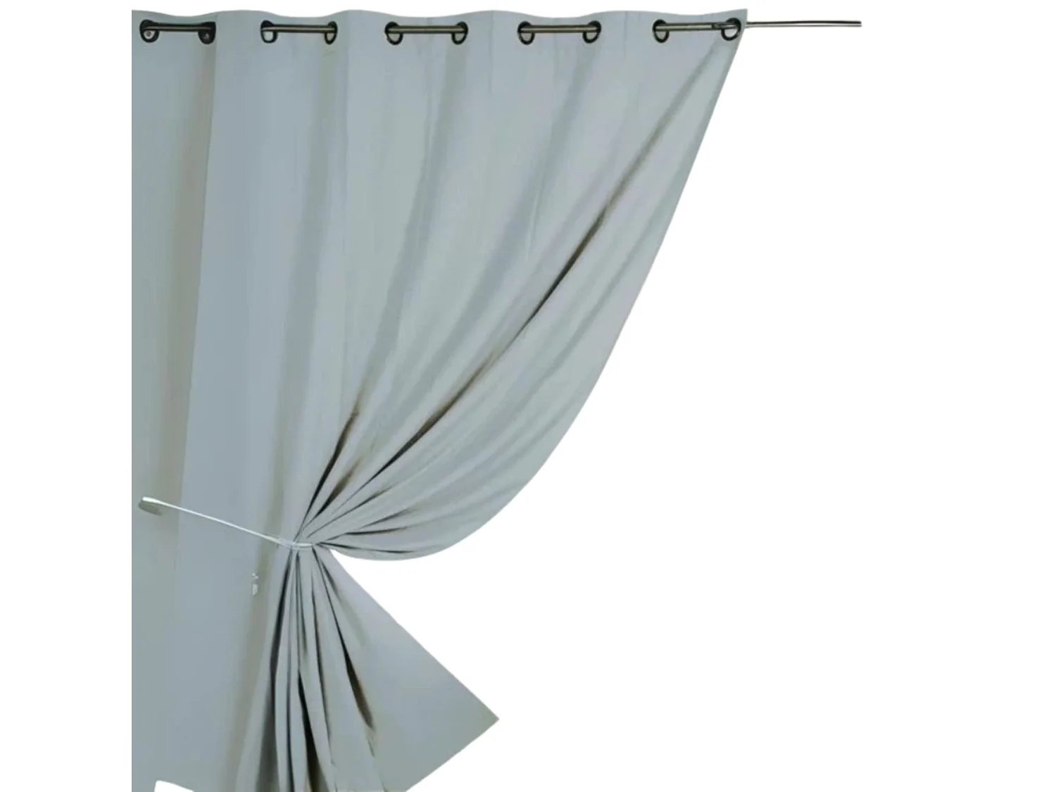 Vorhang 80% verdunkelnd im Fernsehen gesehen 140 x 260 cm