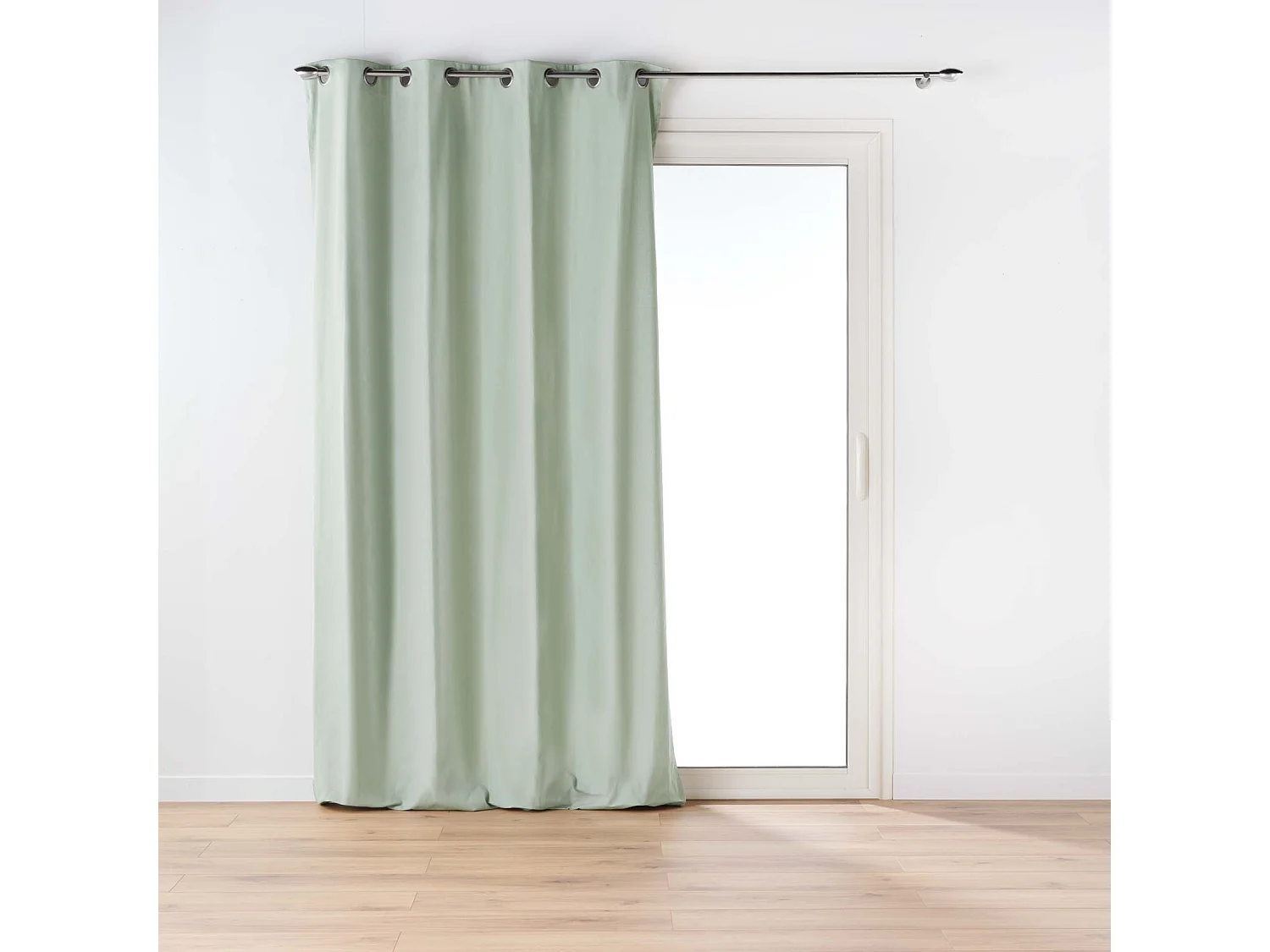 Visillo de decoración de poliéster/algodón reciclado 135 x 260 cm