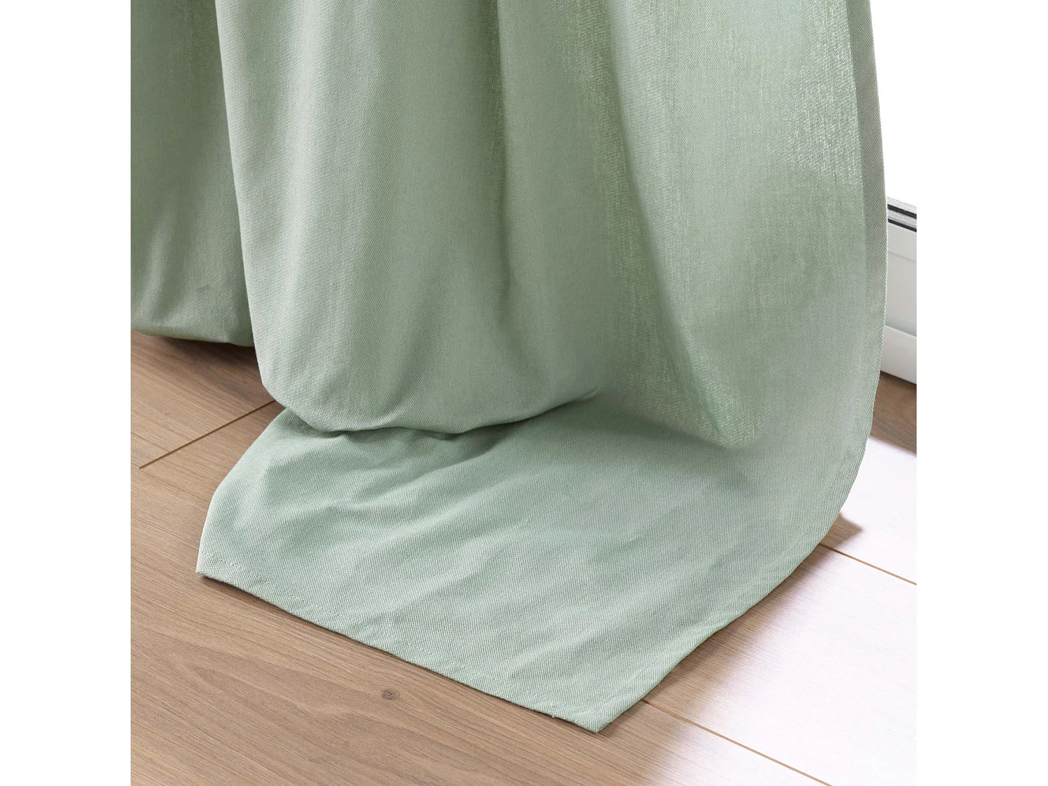 Visillo de decoración de poliéster/algodón reciclado 135 x 260 cm