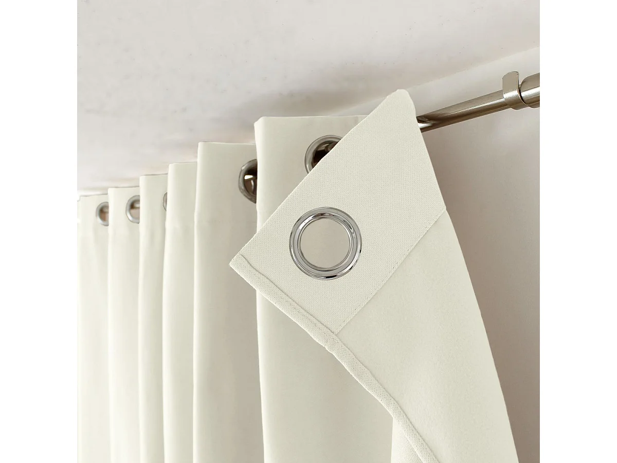 Cortina térmica forrada