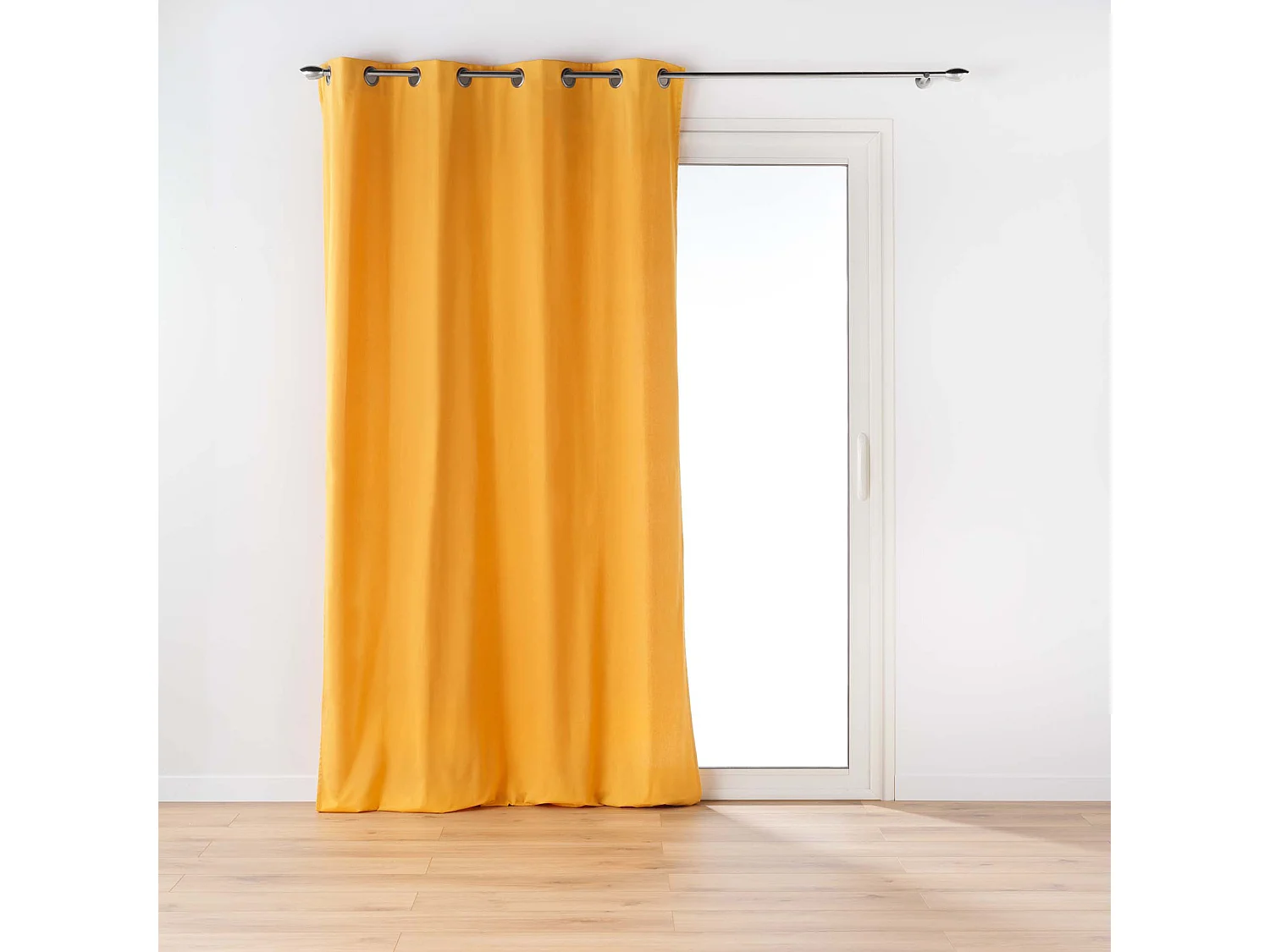 Rideau à Œillets "Twily" 135x260cm Jaune