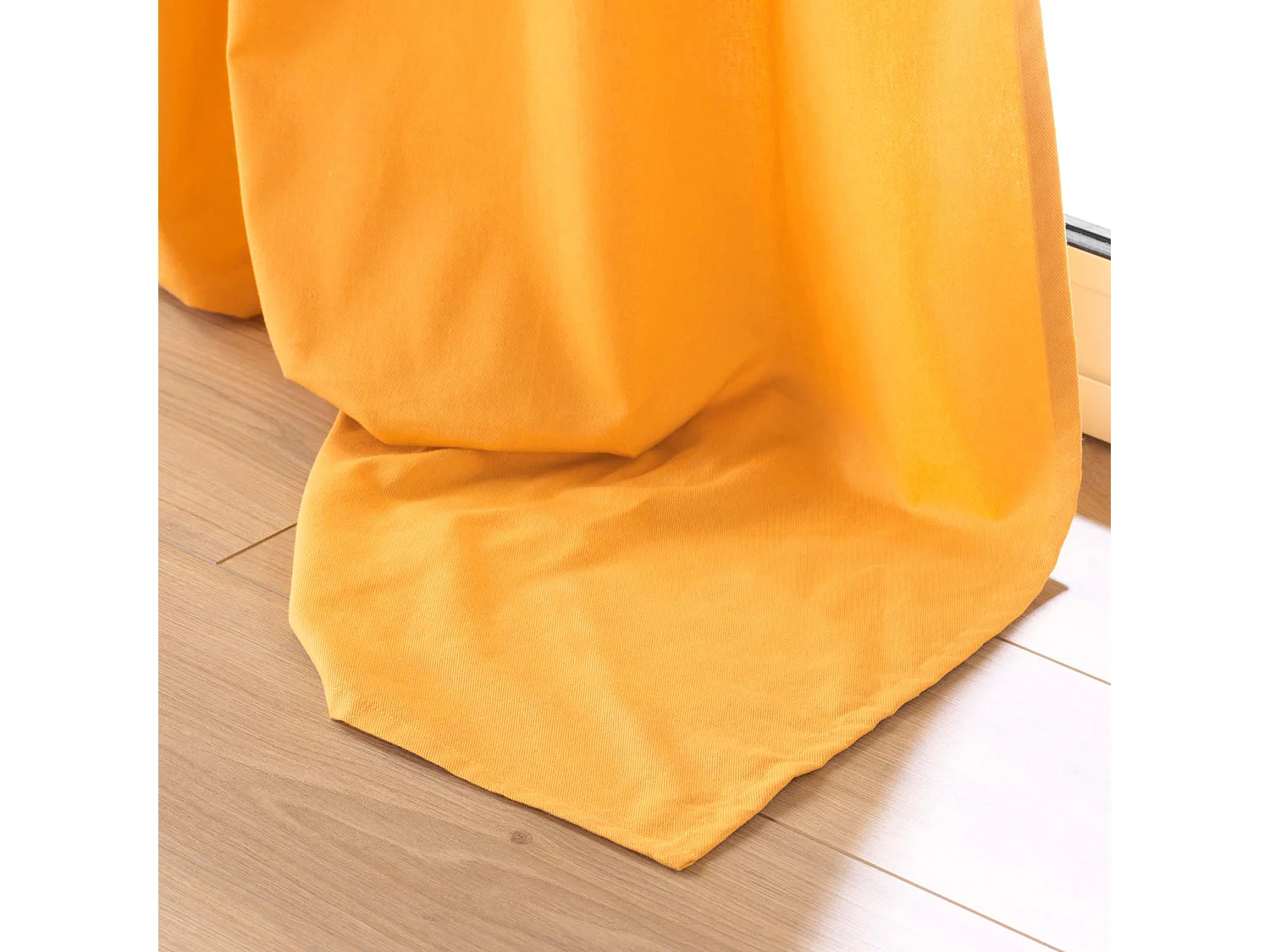 Rideau à Œillets "Twily" 135x260cm Jaune