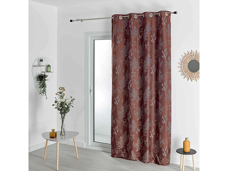 Cortina de jacquard, espíritu de la naturaleza 140 x 260 cm