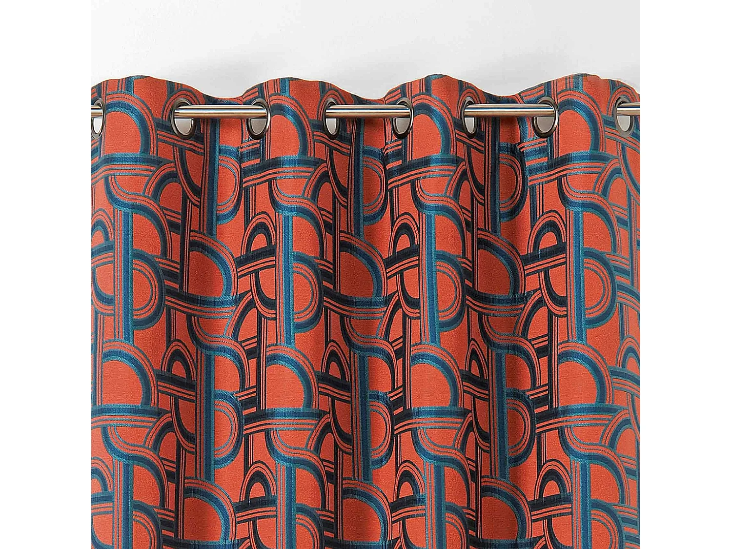 Rideau d'ameublement au style de l'Orient Express