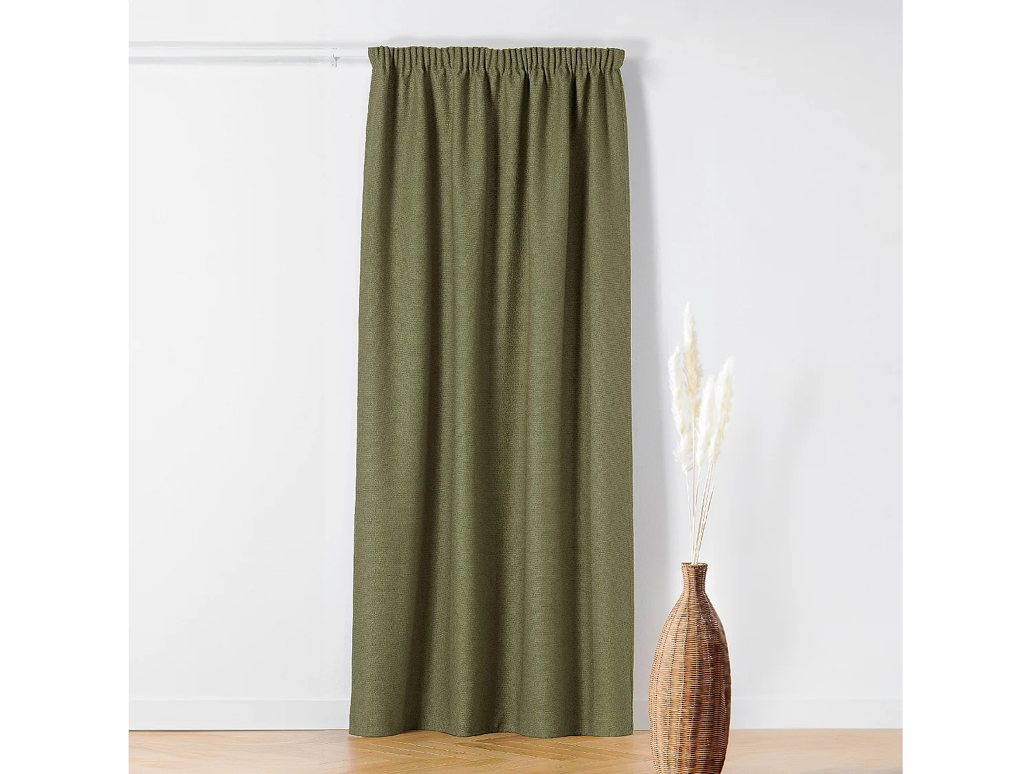 Cortina Térmica con Galón Fruncidor Efecto Boucle