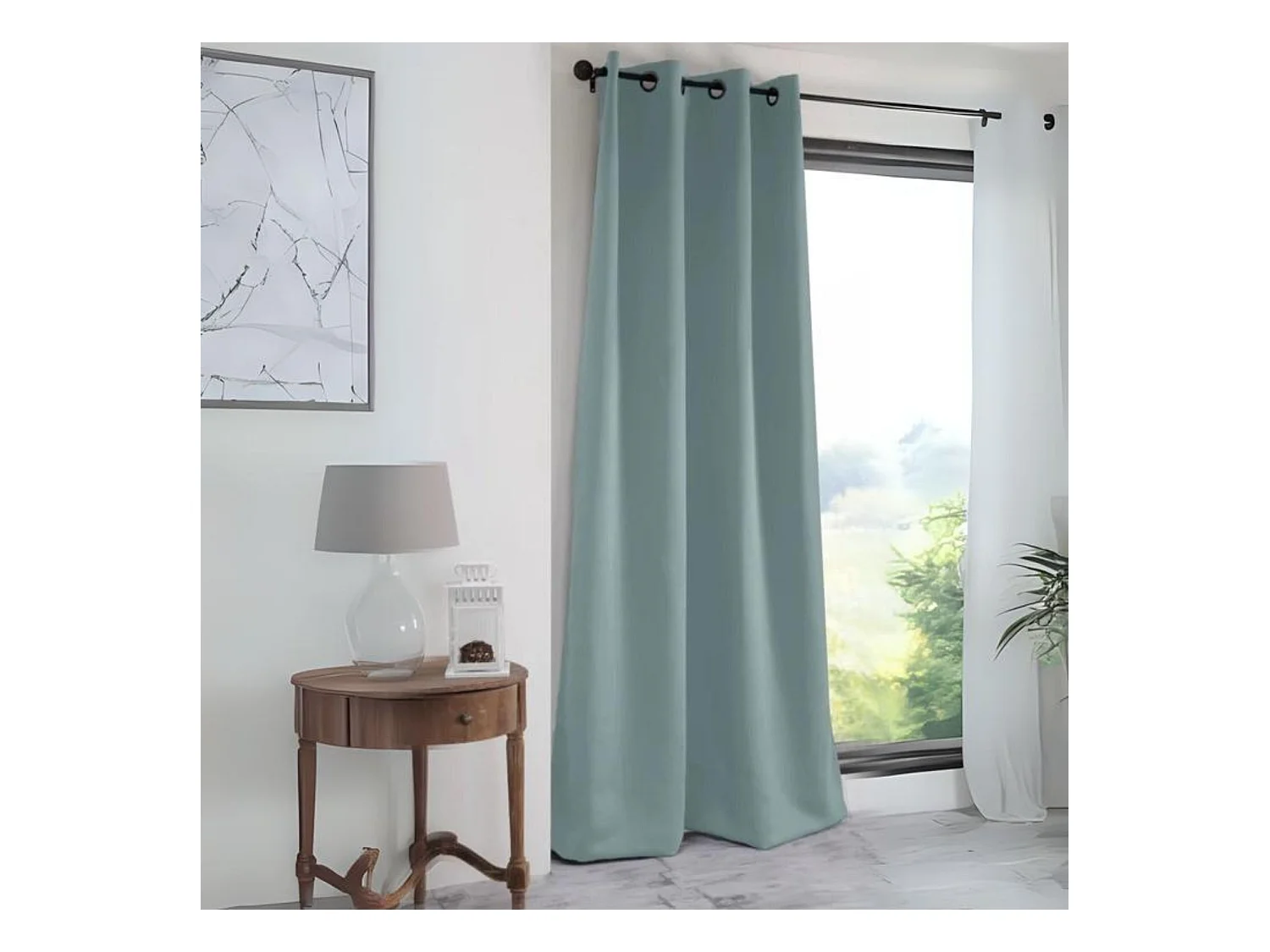 Verdunkelnder einfarbiger Vorhang, 210 g/m² 140 x 280 cm