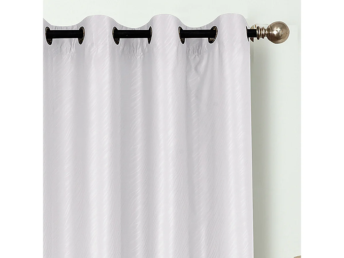 Paire de rideaux obscurcissants "zèbre"