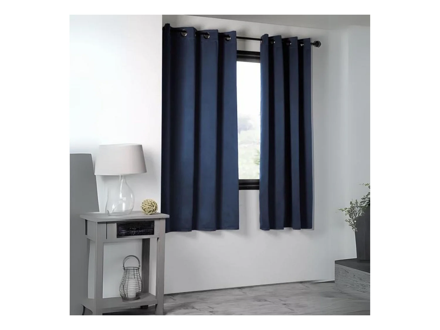 Verdunkelnder einfarbiger Vorhang, 210 g/m² 135 x 250 cm