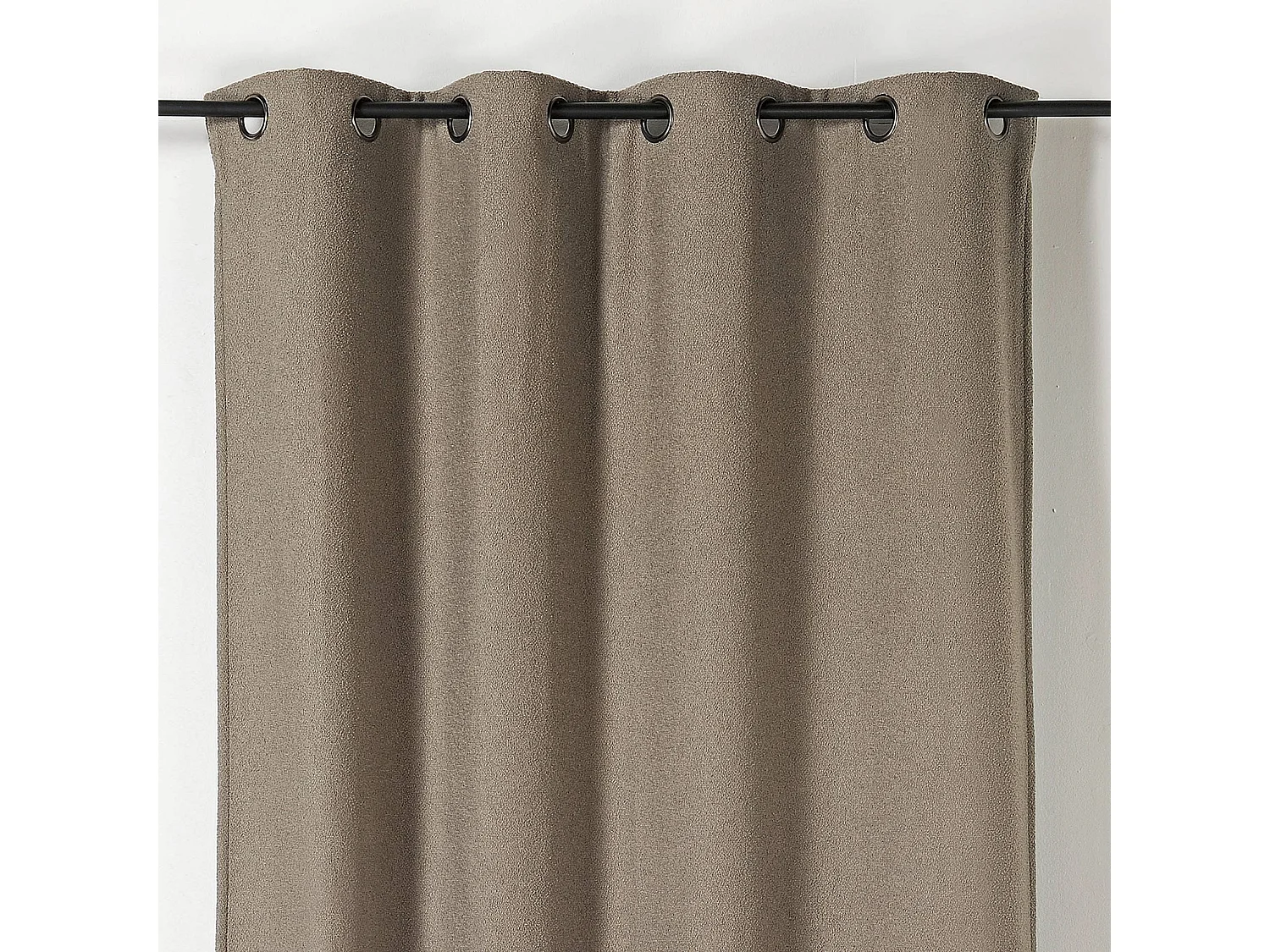 Cortina térmica con estilo de bucle