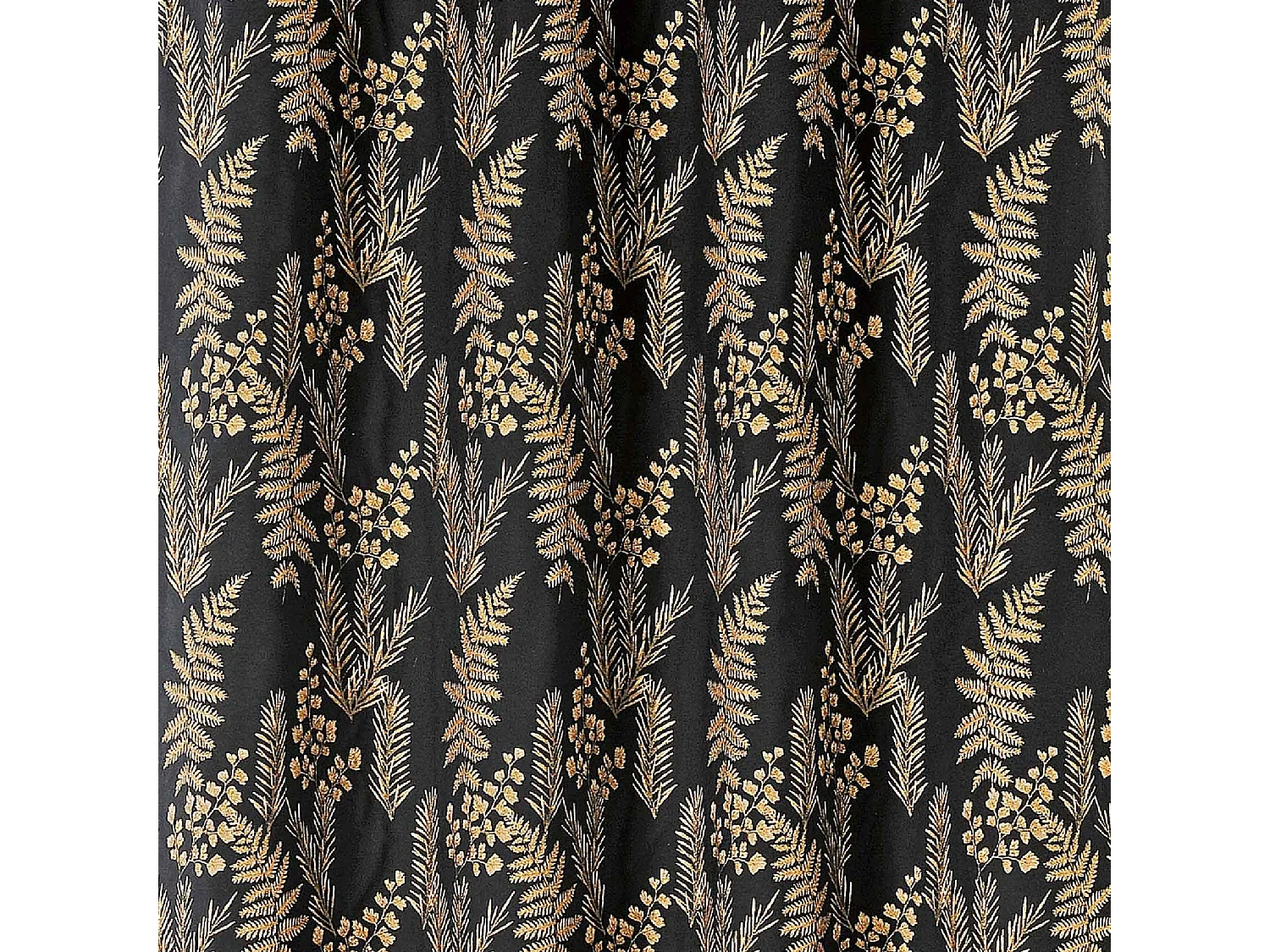 Möbelvorhang mit verschiedenen Blättern 140 x 240 cm